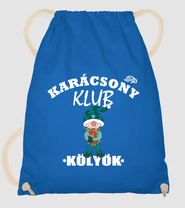  minta királykék pólón