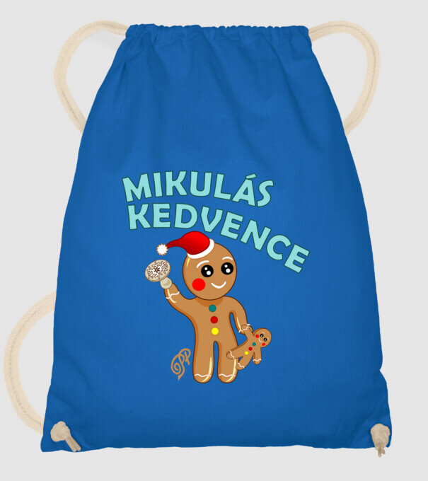 minta királykék pólón