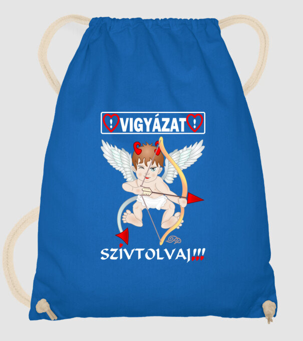  minta királykék pólón
