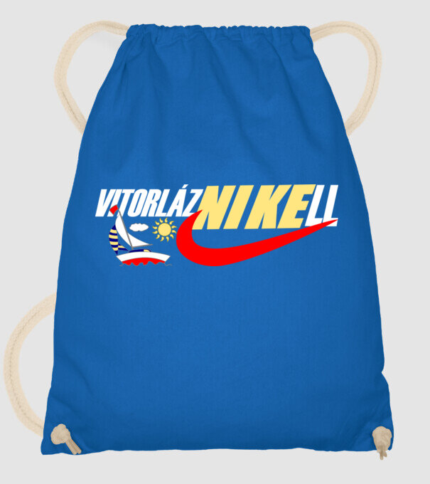  minta királykék pólón