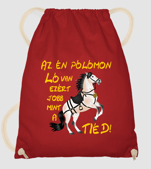  minta piros pólón