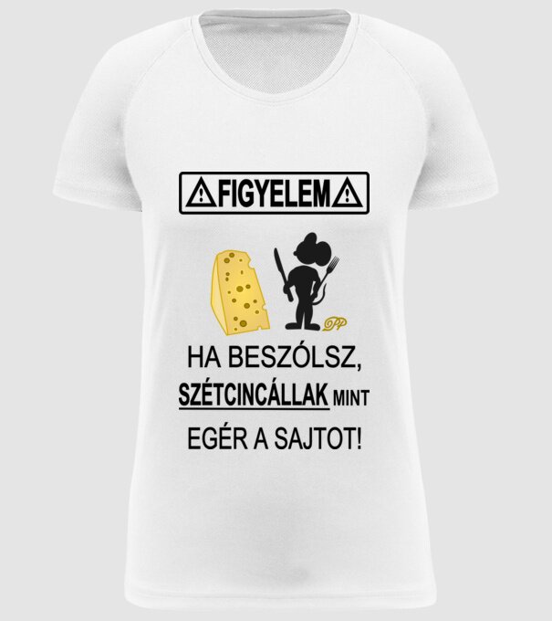  minta fehér pólón