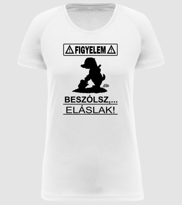  minta fehér pólón