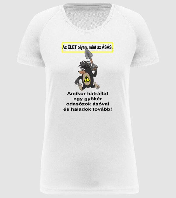  minta fehér pólón