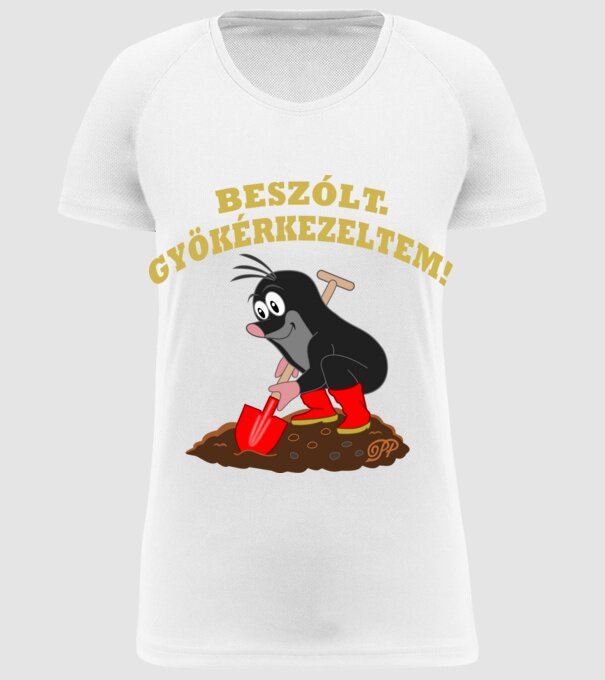  minta fehér pólón