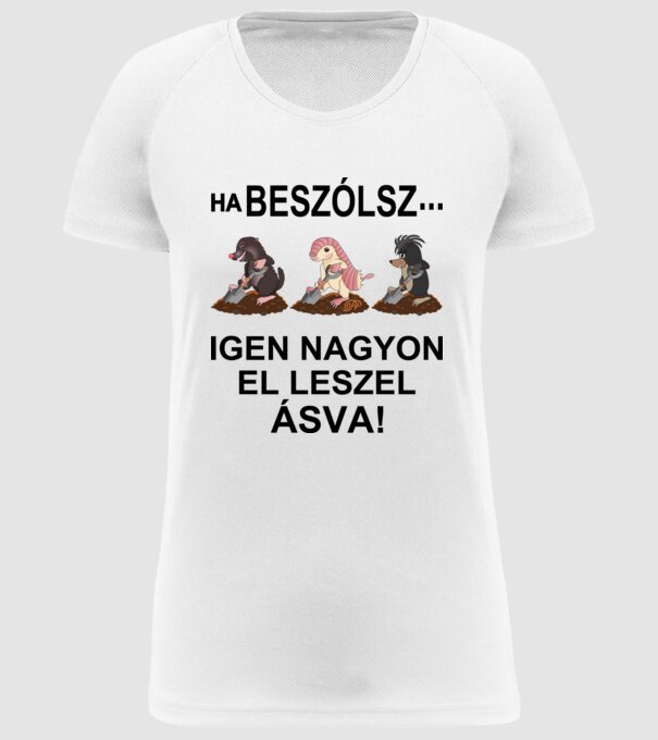  minta fehér pólón