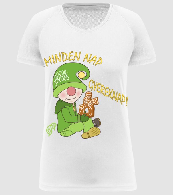  minta fehér pólón