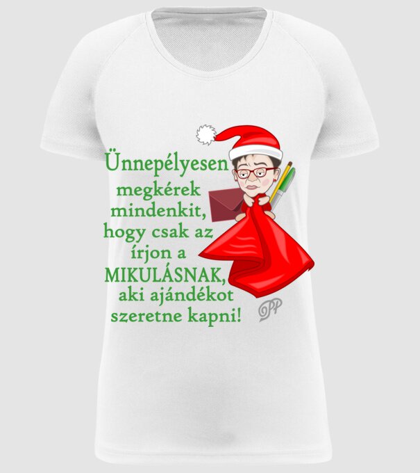  minta fehér pólón