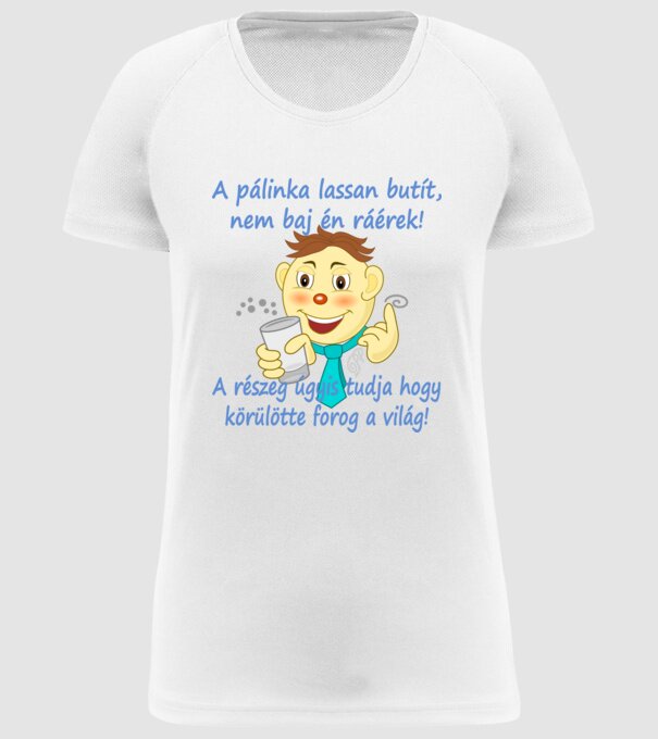  minta fehér pólón