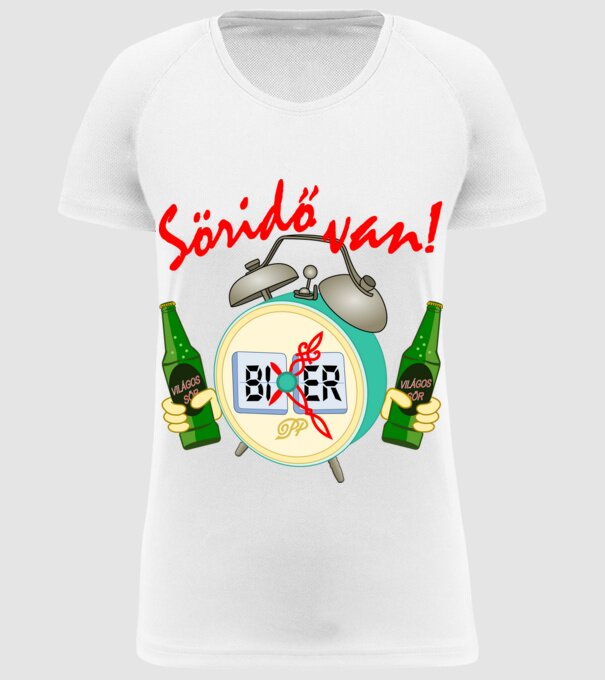  minta fehér pólón