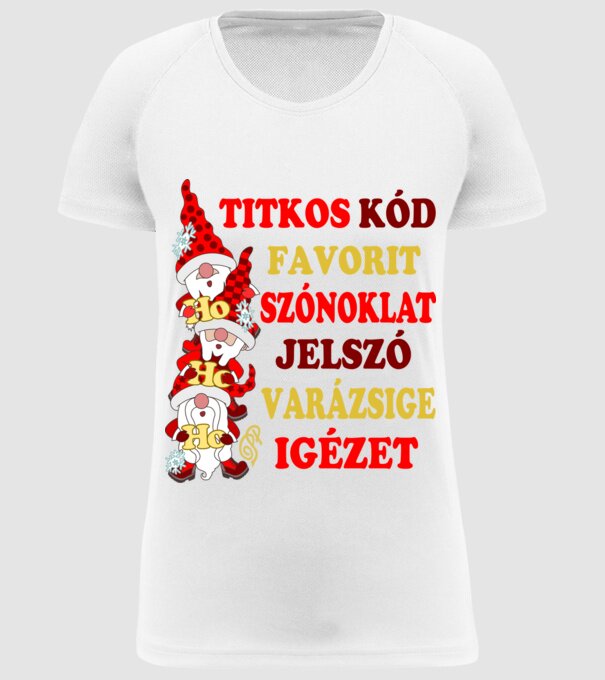  minta fehér pólón