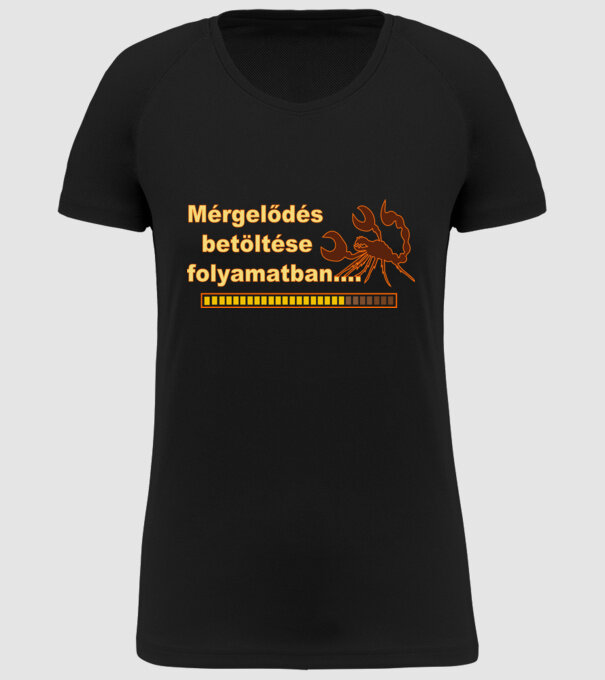  minta fekete pólón