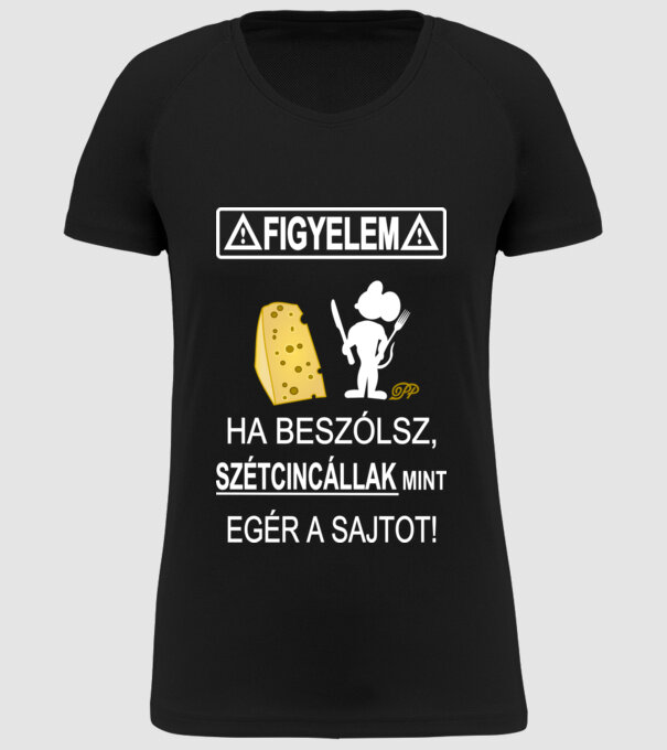  minta fekete pólón