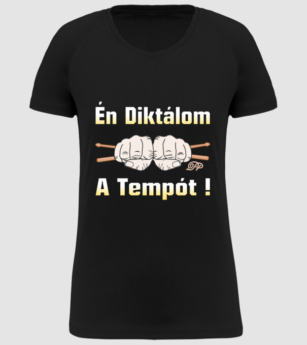 minta fekete pólón