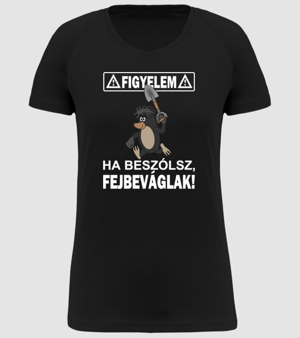  minta fekete pólón