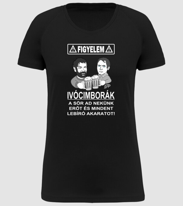  minta fekete pólón