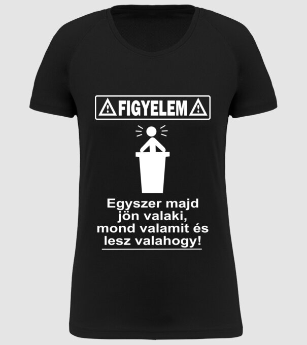  minta fekete pólón
