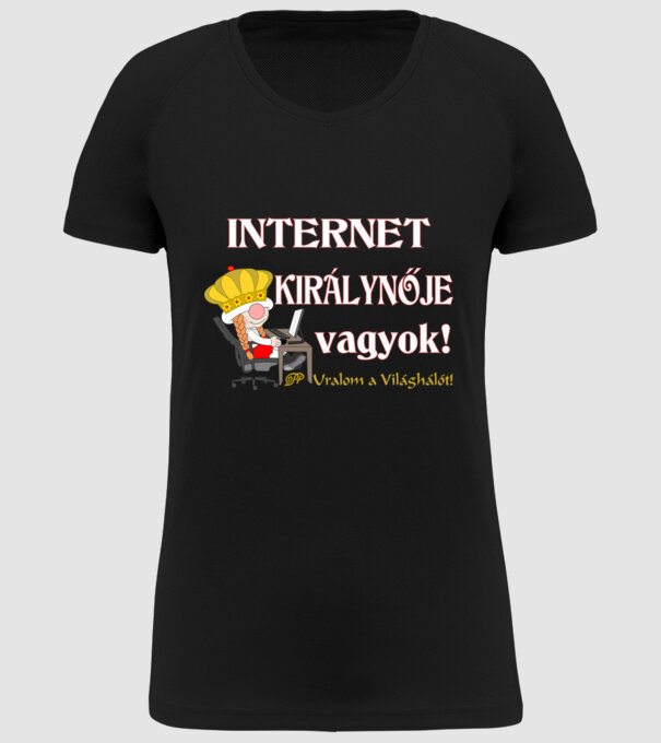  minta fekete pólón