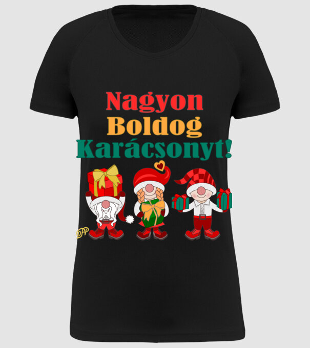  minta fekete pólón