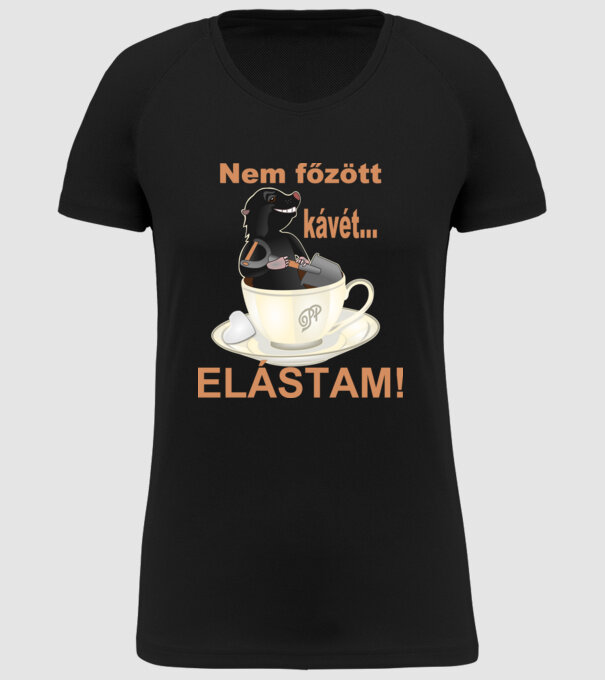  minta fekete pólón