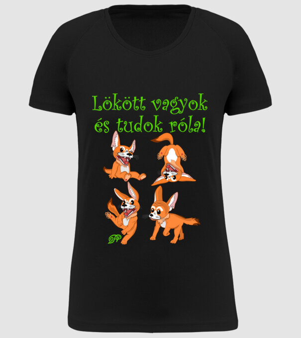  minta fekete pólón
