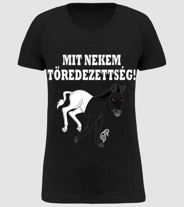  minta fekete pólón