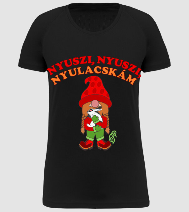  minta fekete pólón
