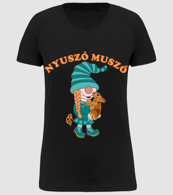 minta fekete pólón