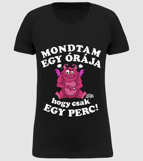  minta fekete pólón