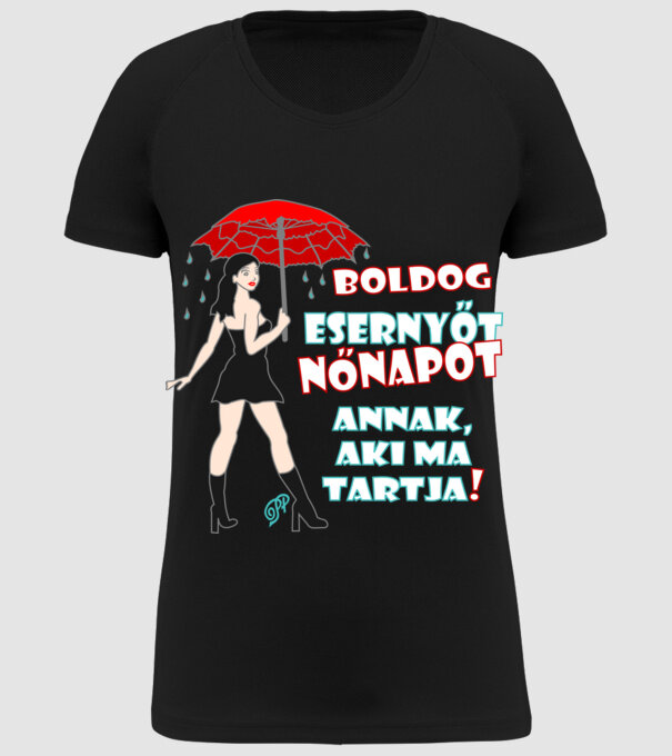  minta fekete pólón