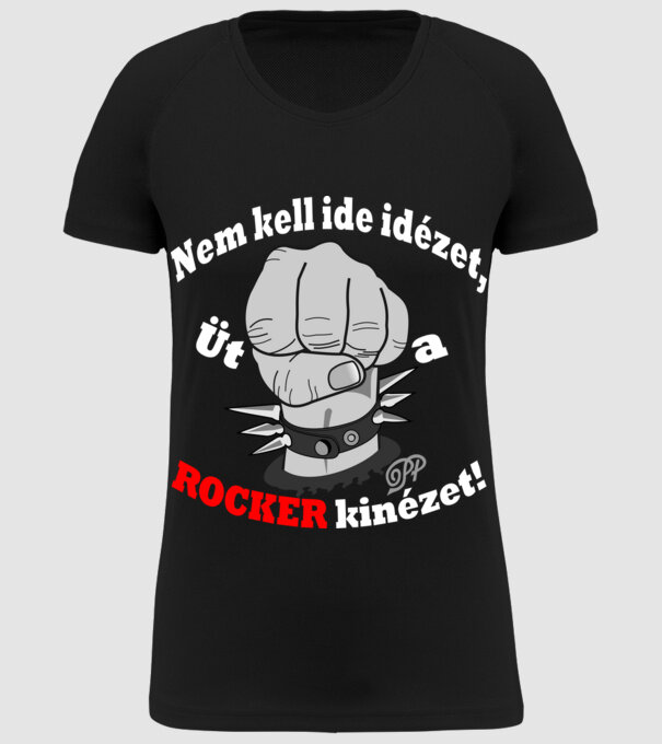  minta fekete pólón