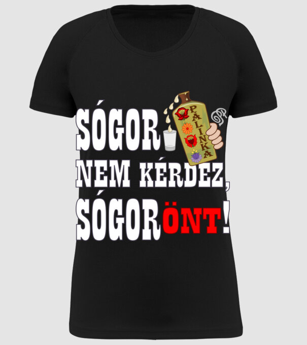  minta fekete pólón