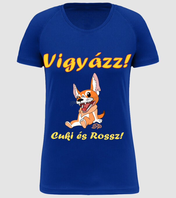  minta királykék pólón