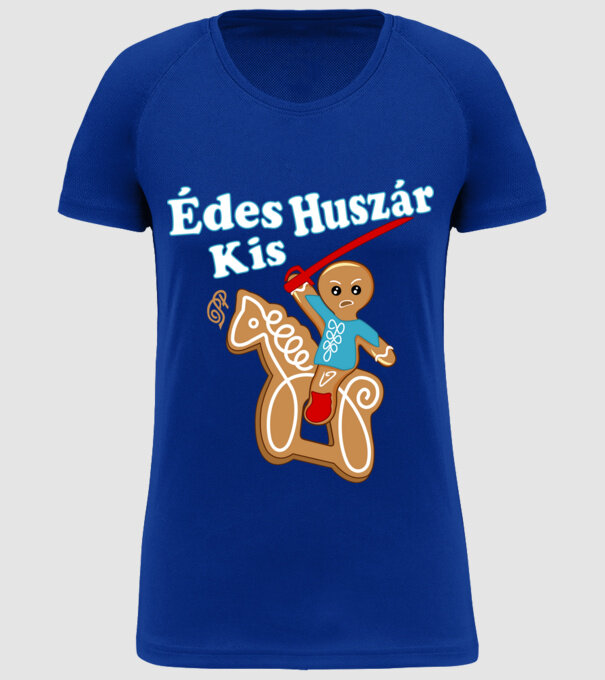  minta királykék pólón