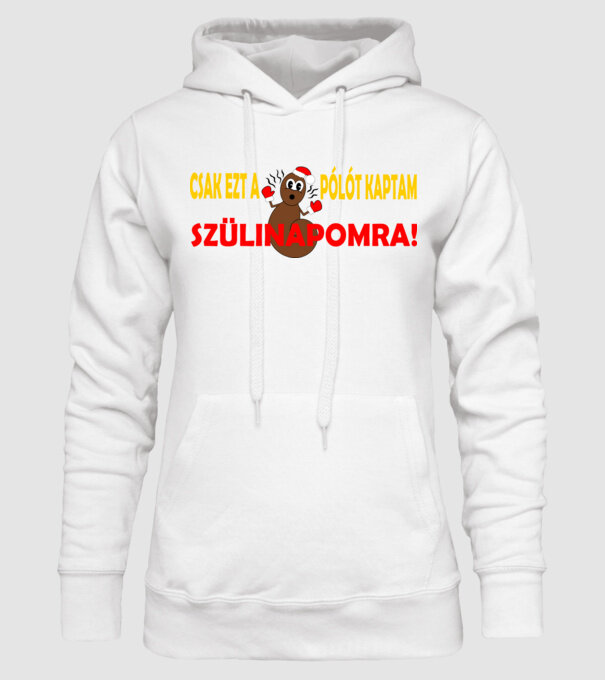  minta fehér pólón