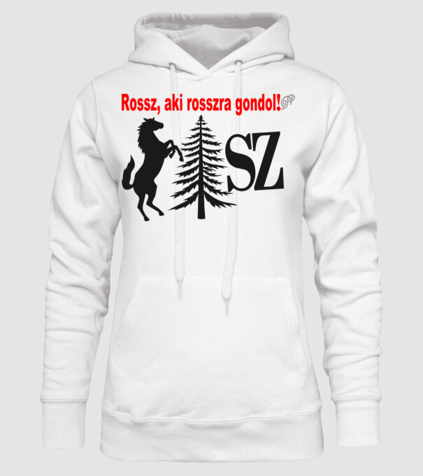  minta fehér pólón