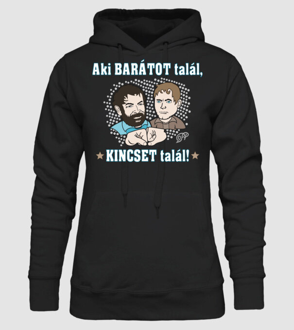  minta fekete pólón