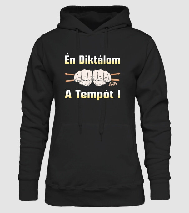  minta fekete pólón