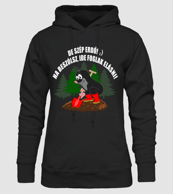  minta fekete pólón