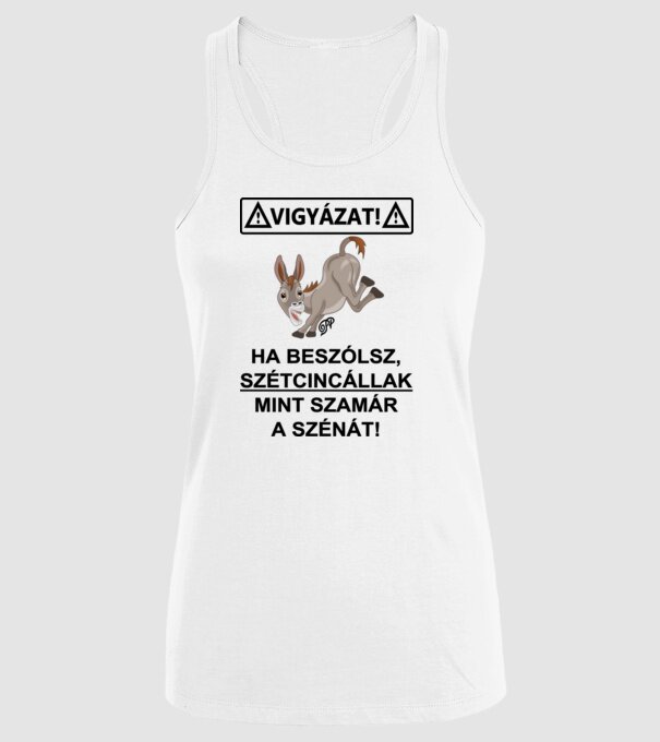  minta fehér pólón