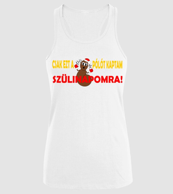  minta fehér pólón