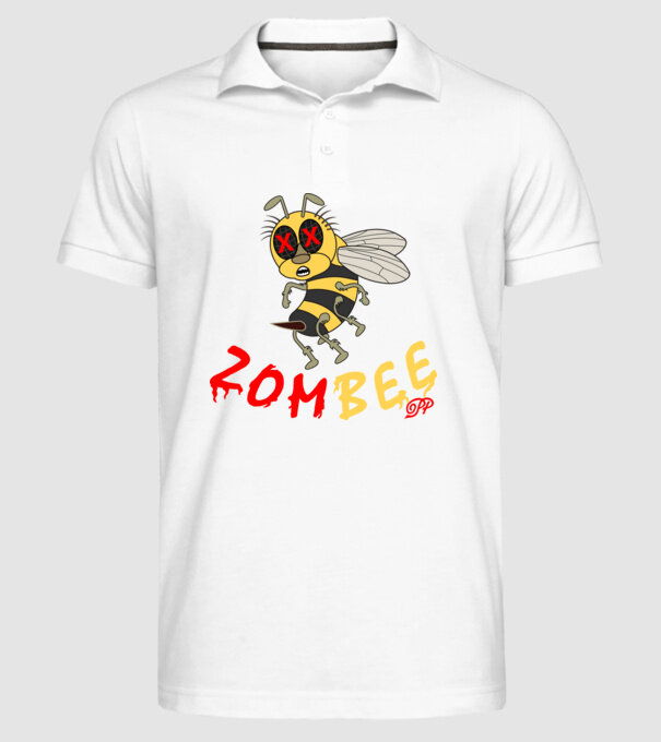  minta fehér pólón