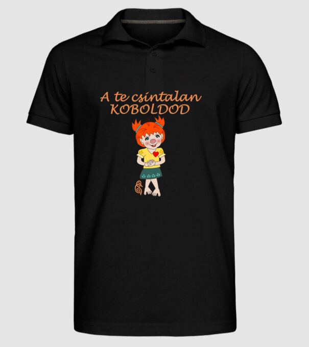  minta fekete pólón