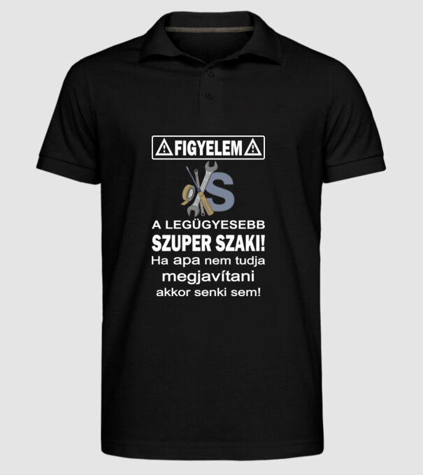  minta fekete pólón