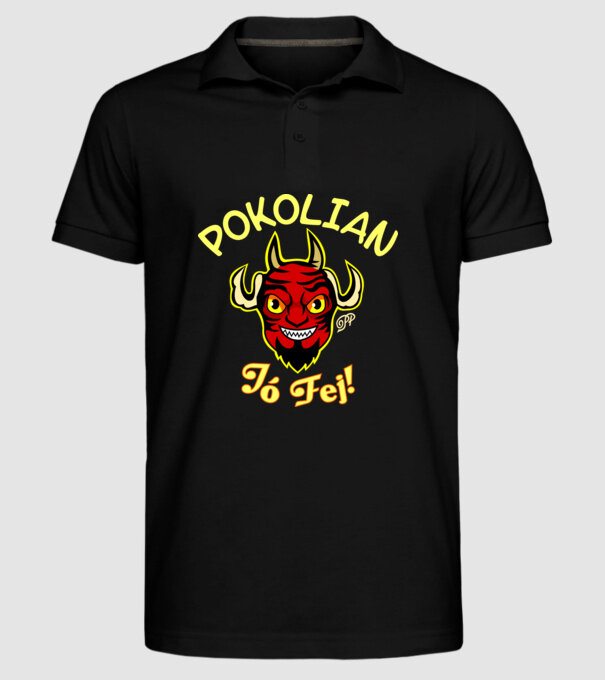  minta fekete pólón