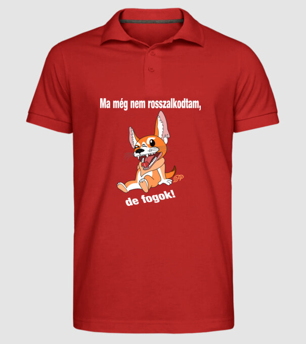  minta piros pólón