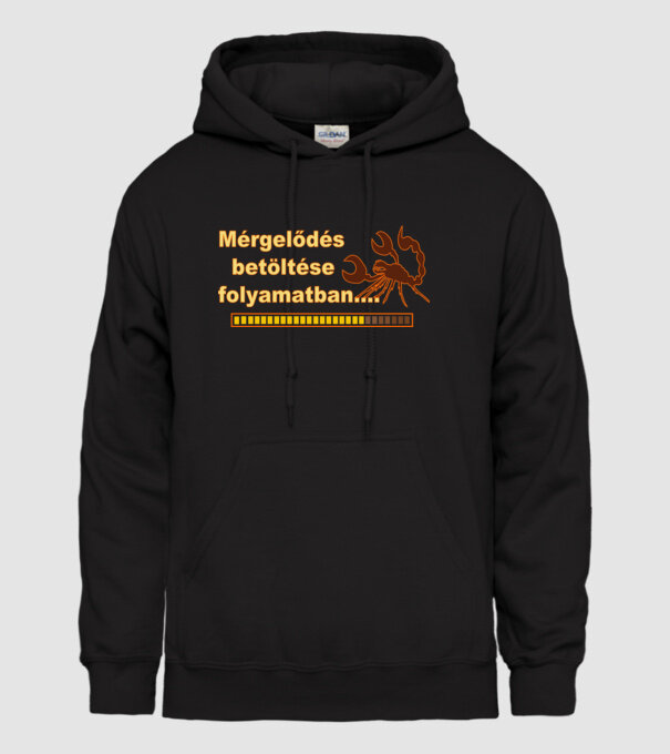  minta fekete pólón