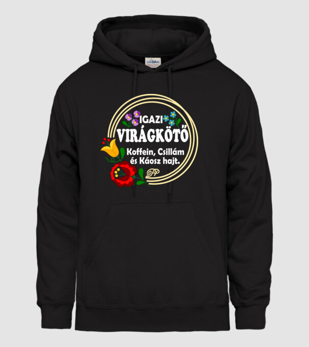  minta fekete pólón