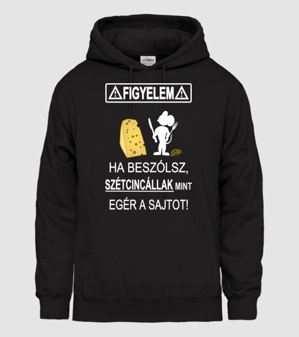  minta fekete pólón