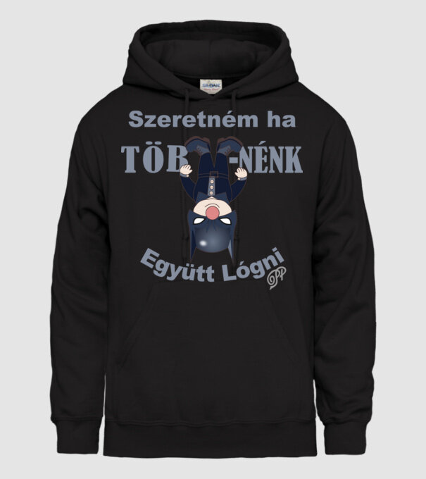 minta fekete pólón